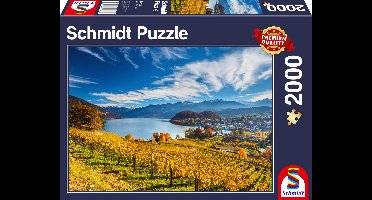 Schmidt - Legpuzzel - Wijngaarden - 2000 stukjes - Volwassenen - vanaf 14 jaar