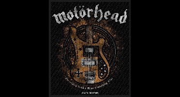 Motorhead - Lemmy's Bass Patch - Zwart