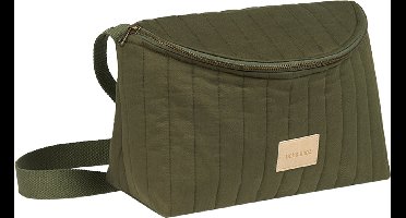 Nobodinoz Hyde Park waterdichte luiertas 32x20x14cm - London green
