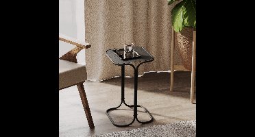 Skye Decor, Salontafel, Shb-001, Metaal, Zwart, 30 x 30 x 52 cm