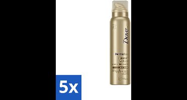5 x Dove DermaSpa - Zelfbruiner - Tanning Mousse - Medium-Dark - 150 ml - Zomerse Kleur - Zonkleur - Natuurlijke Huidkleur - Tanning Mousse - Huidhydratatie