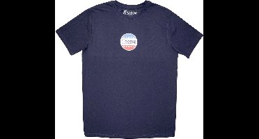 The Doors - Mini Stars Logo Heren T-shirt - XL - Blauw