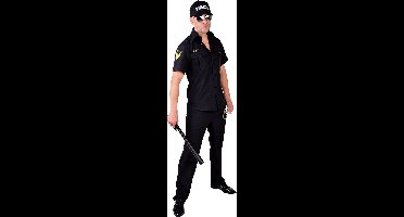 Politie Blouse heren Carnaval - maat XL