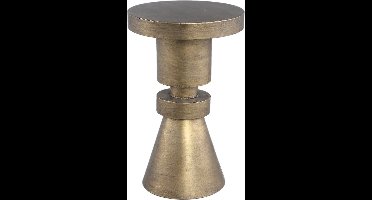 PTMD Lox Bijzettafel - 30 x 30 x 48 cm - Metaal - Goud