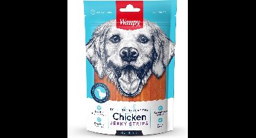 Wanpy - Kip Jerky Strips - 100 gram - Laag in Vet, Eiwitrijke Snack
