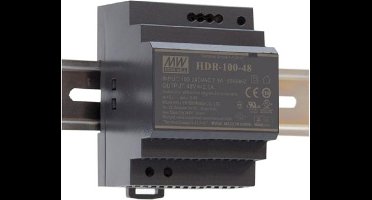 VOEDING - 1 UITGANG - 100 W - DIN-RAILMONTAGE - 12 V 7.5 A - VOOR INDUSTRIEEL GEBRUIK