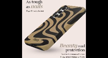 MIO MagSafe Samsung Galaxy A55 Hoesje | Hard Shell Back Cover | Geschikt voor MagSafe | Swirl