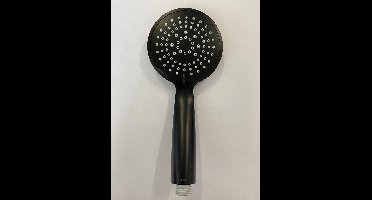 Wenko Douchekop diameter 11cm 5 Standen Abs Zwart - Handdouche - Douchen - Badkamer - Douche - 5 standen - Regendouche - Waterbesparend