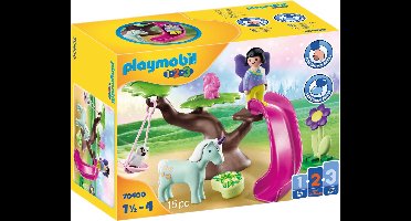 PLAYMOBIL 1.2.3 Feeërieke speeltuin - 70400