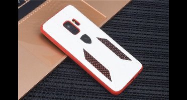 UNIQ Accessory Galaxy S9 Kunstleer Hard Case Back cover - Wit (G960)