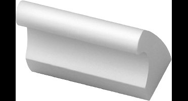 Starx | Meubelgreep | Gewefelde grip | 16mm | Aluminium
