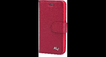 Rico Vitello Leren Book Case Geschikt voor Samsung Galaxy S7 Edge Rood