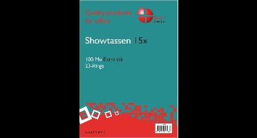 Benza Showtassen - A4 - Extra Dik - 100 Mu - Glashelder - 30 stuks