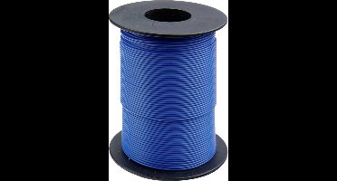 Donau Elektronik 119-12 Draad 1 x 0.14 mm² Blauw 100 m