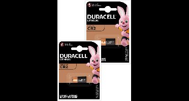 2x Duracell CR2 Lithium M3