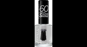 Rimmel - Nagellak 60 Seconds SuperShine 740 Clear - 3 x 8 ml - Voordeelverpakking