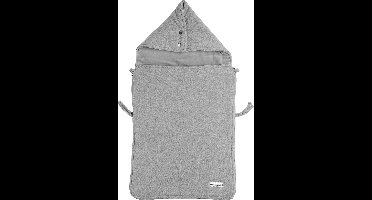 Meyco voetenzak Knit basic - Grijs Melange