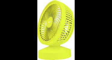 Trust - Ventu | USB Ventilator | 42 dB | Antislipvoet | Veiligheidsrooster | Geel