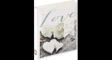 Walther Design UH-155 Love Is All You Need - Fotoalbum - 28 x 30,5 cm - Grijs/Wit