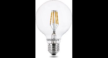 Groenovatie LED Filament Globelamp E27 Fitting - 4W - 140x95 mm - Warm Wit - Dimbaar