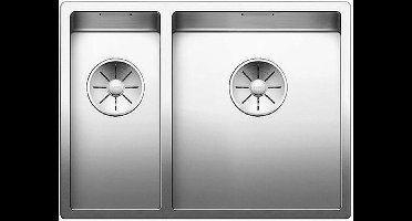 Spoelbak Blanco Claron 180/340-IF 521608 InFino inleg