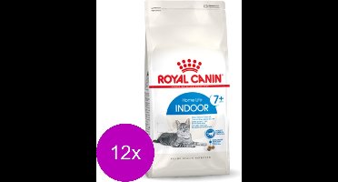 Royal Canin Indoor 7+ - Kattenvoer - 12 x 400 g