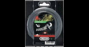 Maaidraad Duoline 2,4 grijs 15 meter