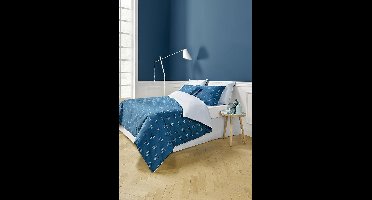 De Witte Lietaer - Illuminati - Dekbedovertrek - Tweepersoons - 240x220 - 2/60x70 - Halogen blue/Midnight
