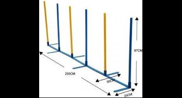 Topmast Agility Slalom set 6 palen