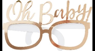 Ginger Ray - Ginger Ray - Oh Baby! - Fun glasses (8 stuks)