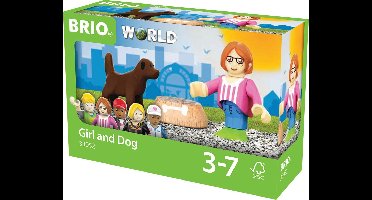 BRIO Kind met hond - 33952