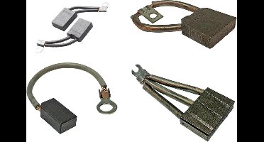 VETUS SET0131 8 Koolborstels voor BOW220 (12,5x32x20mm)