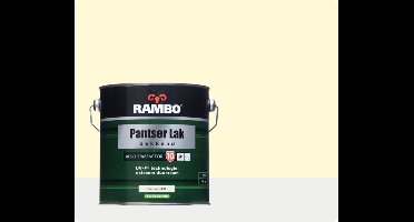 Rambo Pantser Lak Dekkend Zijdeglans 2,5 liter - Ivoorwit