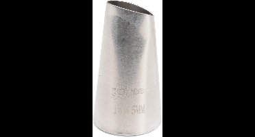 Spuitmondje rvs blad 16 x 5 mm
