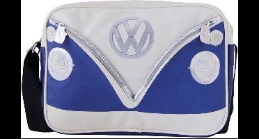 BRISA VW Collection - Stijlvolle & coole Volkswagen retro/vintage schouder-/reistas met VW T1 Bulli Bus- motief (kunstleer)