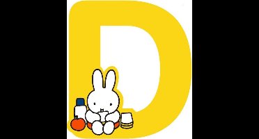 Nijntje houten letter "D"