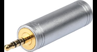 2,5mm Jack 4-polig (m) - 3,5mm Jack 3-polig (v) adapter