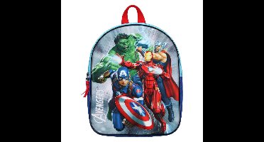 Marvel Avengers 3D Rugzak - Blauw - 9 Liter