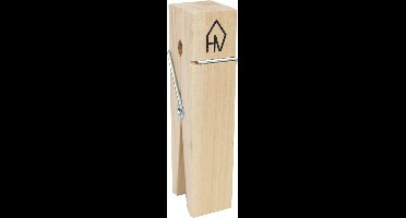 Housevitamin Kaartenhouder | Clip blank hout