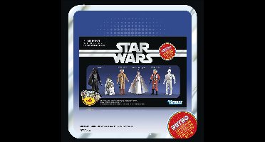 Star Wars Retro Collection Star Wars: A New Hope, Episode IV-verzamelactiefiguren van 9,5 cm, 6-pack