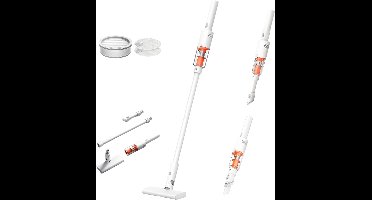 Xiaomi Vacuum Cleaner P30 | Steelstofzuiger | 22000Pa zuigkracht | 2-in-1 met kruimeldief | 1.46kg lichtgewicht | Tot 40 min | Snoerloos | Meerdere accessoires