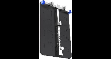 Printplaathouder - Circuitklem - Elektronica Reparatie - Antislip Klemmechanisme - 13x9x5.5cm - Zilverkleurig