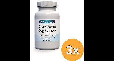 3x Nova Vitae Clear Vision Oog Support (90 capsules)