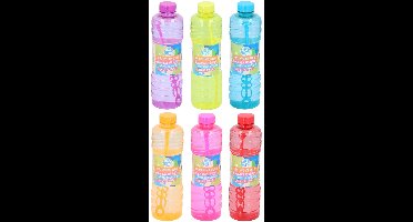 Eddy Toys Bellenblaas 1L met Staf - Bellenblaas met Vloeistof - Zeepbellen Maken Buiten - Inclusief Bellenblaas Staf - 1 Willekeurige Kleur