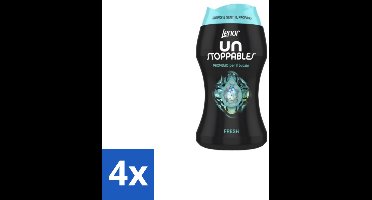 4 x Lenor Unstoppables – Geurbooster – Fresh - 10 Wasbeurten - 140 g - Geurbooster Was - Frisheid Was - Geurparels Was - Wasgeur - Frisheid Kleding