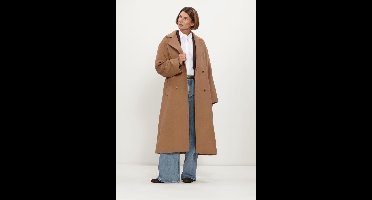 Beaumont Mariah Long Coat Jassen Dames - Winterjas - Camel - Maat 34
