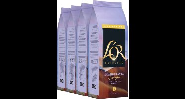 L'OR Espresso Destinations Scandinavia Koffiebonen - Intensiteit 7/12 - 4 x 450 gram