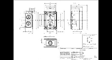 Spelsberg TK PC 97-6-M Installatiebehuizing 65 x 94 x 57 Polystereen, Polycarbonaat, Polyurethaan, Polyamide Lichtgrijs