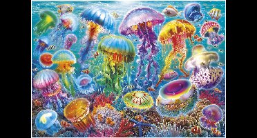 Educa puzzel Jellyfish - 1000 stukjes legpuzzel volwassenen.