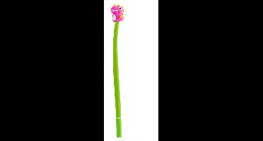 Dinosaurus Gelpen Roze - 23 cm Extra Lange Pen - Vrolijke Dino Pen - Unieke Schrijfwaren - Leuk als Cadeau of Traktatie